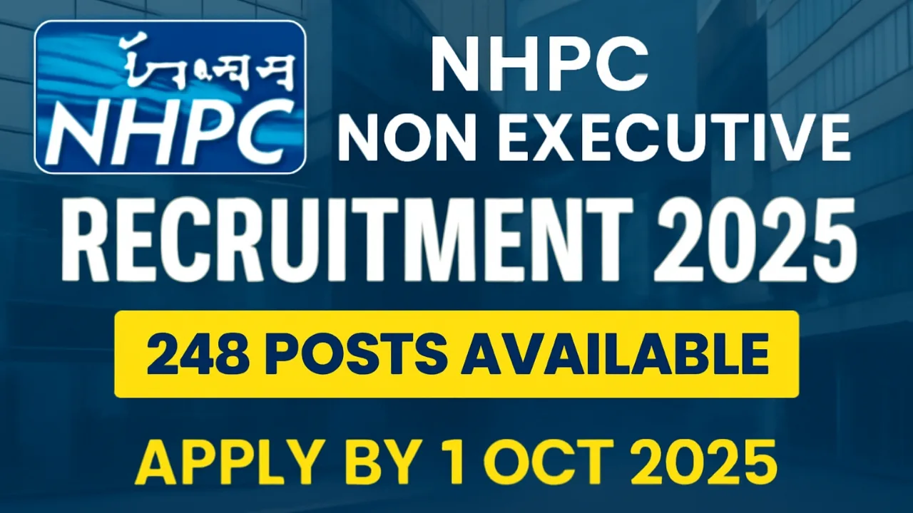 NHPC Non Executive Recruitment 2025