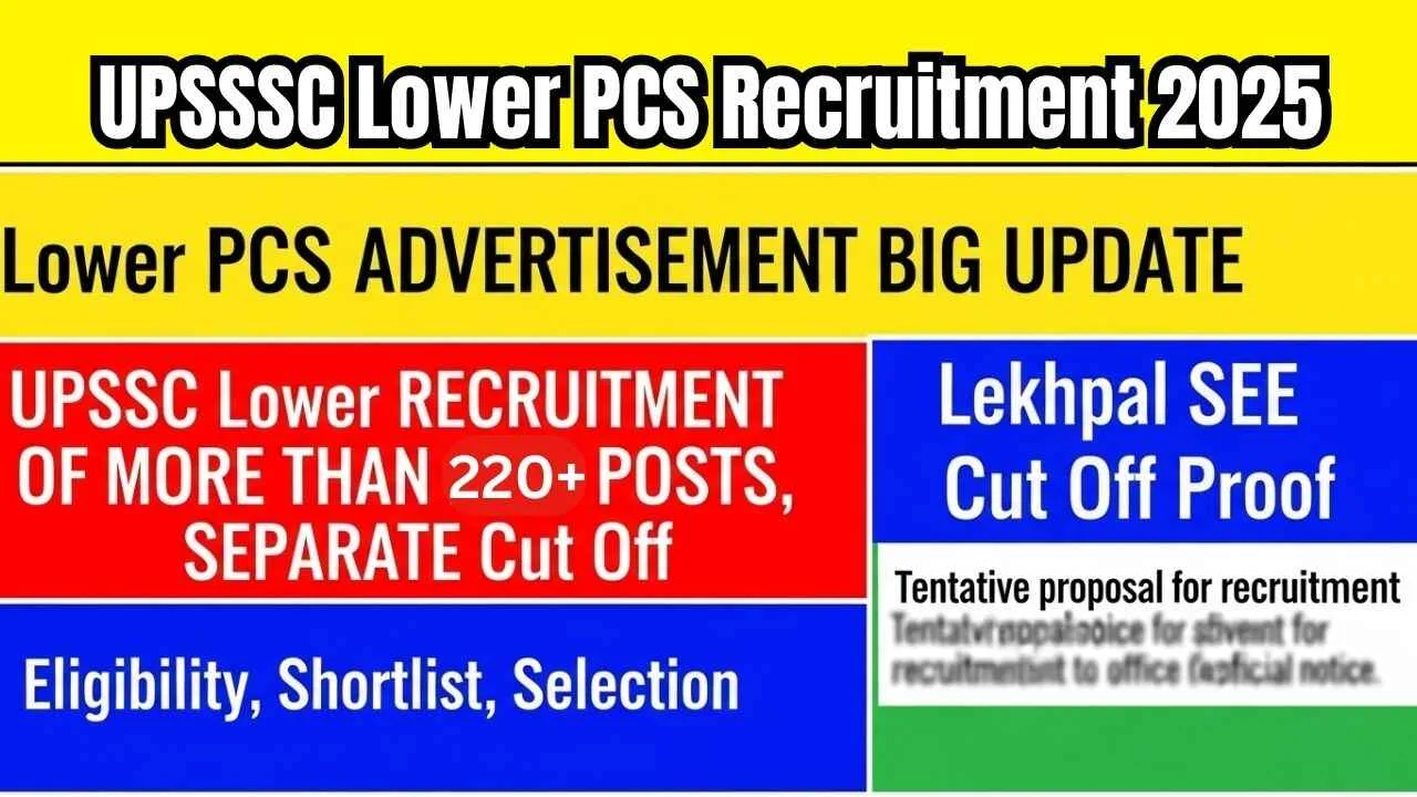 UPSSSC PET Cut Off 2025