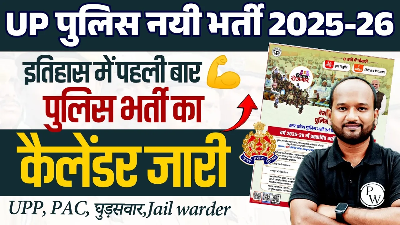 UP Police New Vacancy 2025