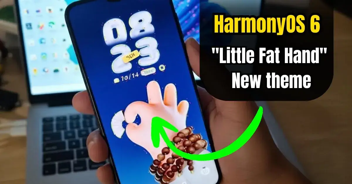 HarmonyOS 6 The Adorable Little Fat Hand Theme