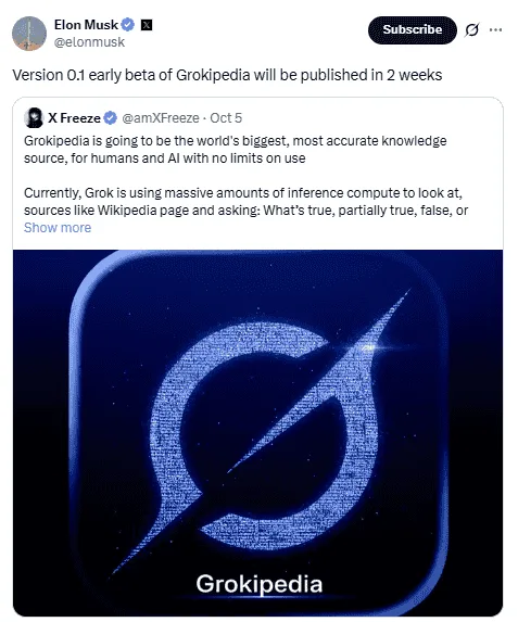What Is Grokipedia?
