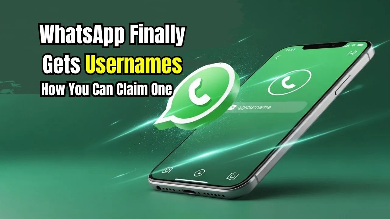 WhatsApp Finally Gets Usernames