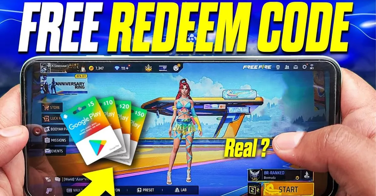 FREE FIRE REDEEM CODE