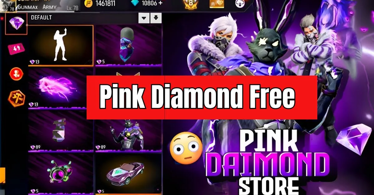 Free Fire Pink Diamond