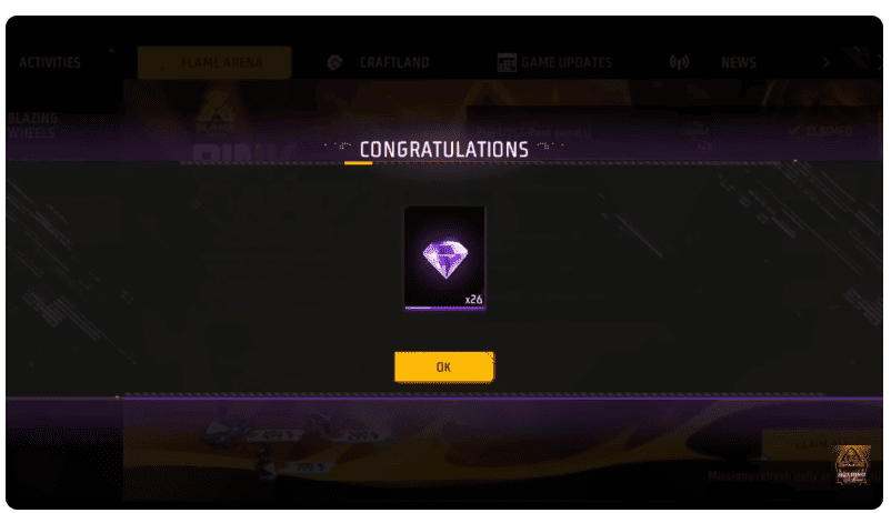 Pink Diamond In Free Fire