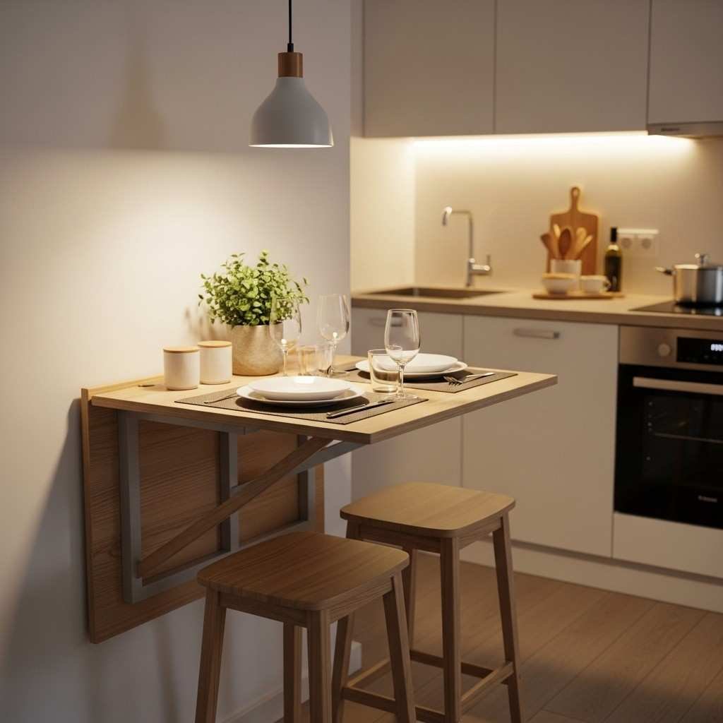 2 Foldable Dining Corner