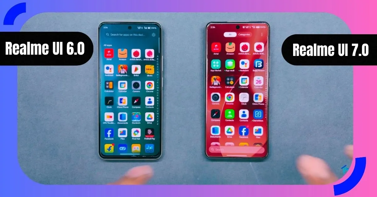 Realme UI 7.0 & Realme UI 6.0